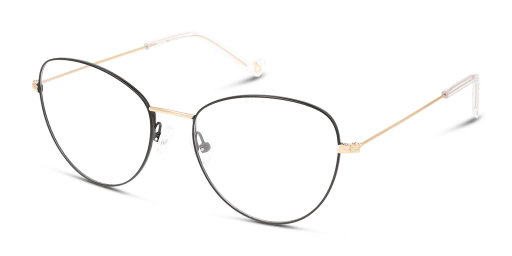 Unofficial UNOF0077 BD00 női macskaszem alakú és fekete színű szemüveg