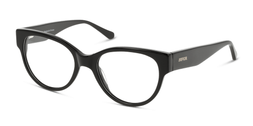Unofficial UNOF0200 női macskaszem alakú és fekete színű szemüveg
