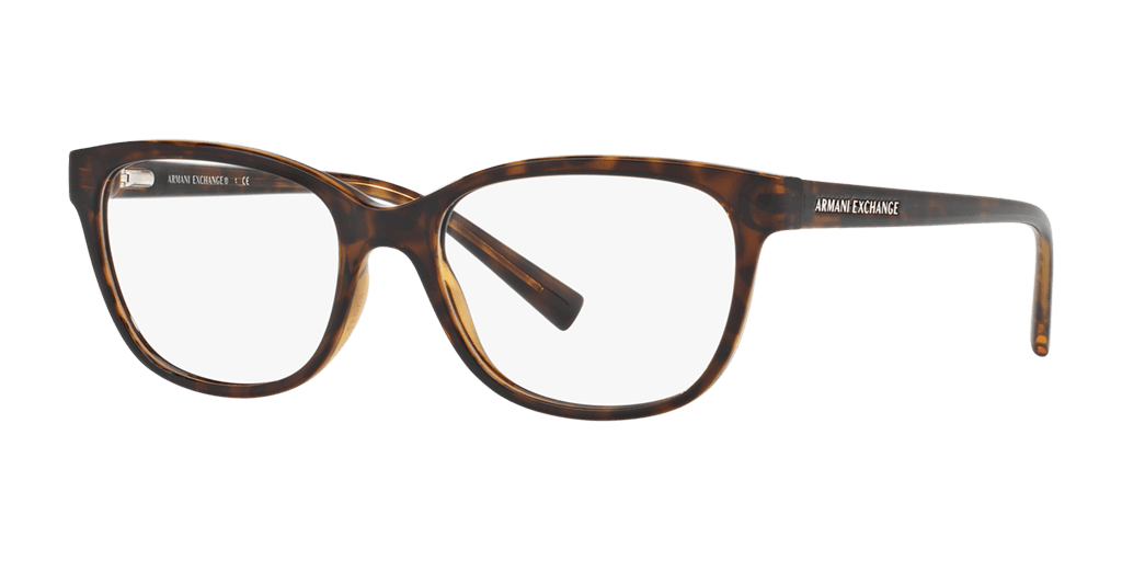 Armani Exchange AX3037 8037 női macskaszem alakú és havana színű szemüveg