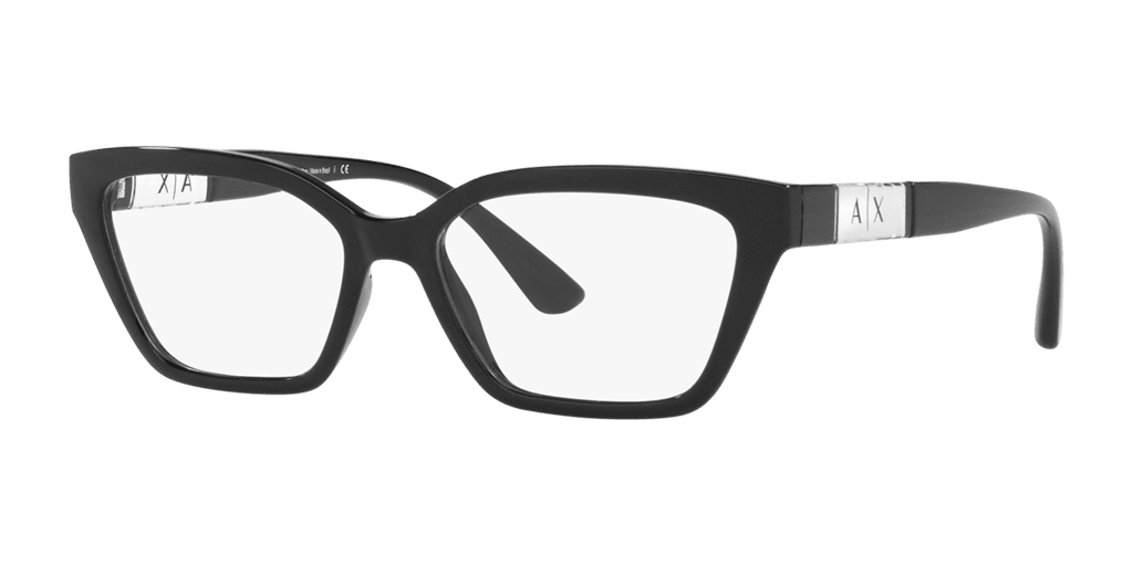 Armani Exchange AX3092 8158 női macskaszem alakú és fekete színű szemüveg