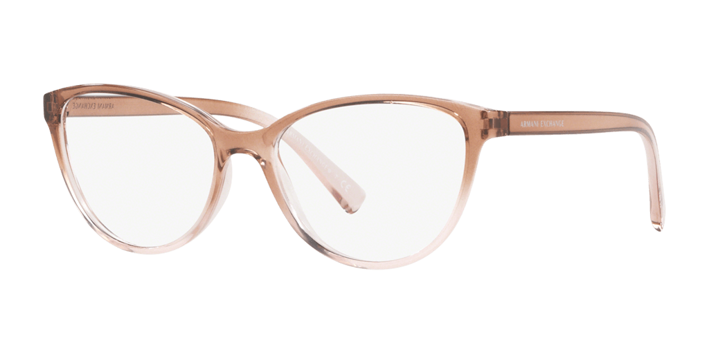 Armani Exchange AX3053 8257 női téglalap alakú és transzparens színű szemüveg