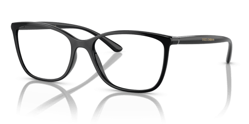 Dolce and Gabbana 0DG5026 női téglalap alakú és fekete színű szemüveg