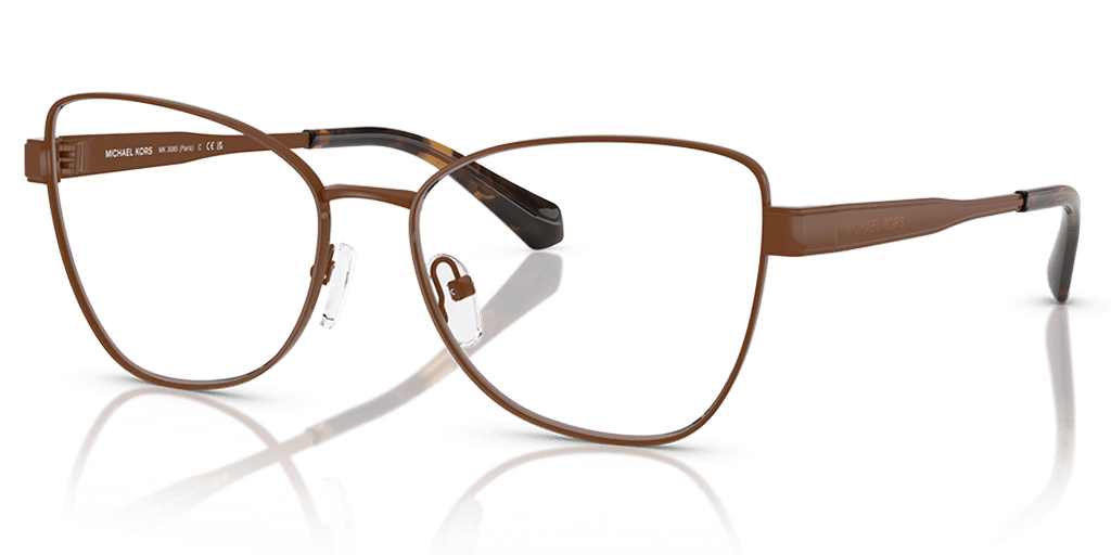 Michael Kors 0MK3085 női macskaszem alakú és barna színű szemüveg