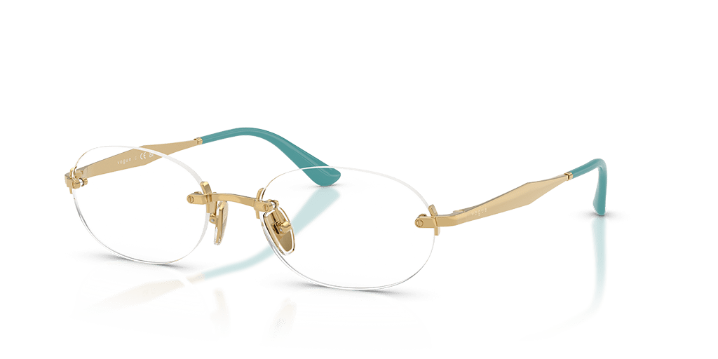 Vogue 0VO4343 női ovális alakú és arany színű szemüveg