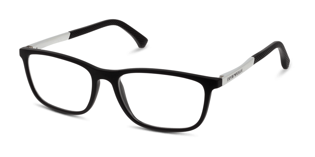 Emporio Armani EA3069 5063 férfi téglalap alakú és fekete színű szemüveg