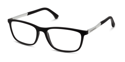 Emporio Armani EA3069 5063 férfi téglalap alakú és fekete színű szemüveg