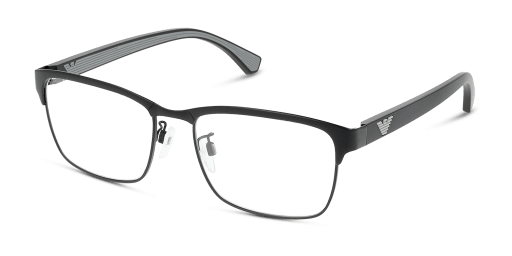 Emporio Armani 0EA1098 férfi téglalap alakú és fekete színű szemüveg
