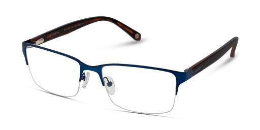 Ted Baker TB4246 631 férfi téglalap alakú és kék színű szemüveg