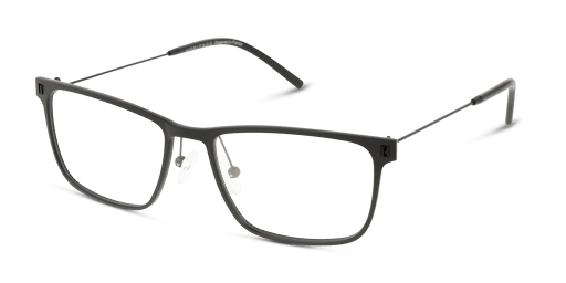 Heritage HEOM5030 BB00 férfi téglalap alakú és fekete színű szemüveg