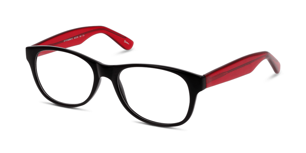 Seen SNKM06 férfi téglalap alakú és fekete színű szemüveg