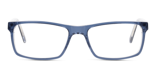 Unofficial UNOM0050 CT00 férfi téglalap alakú és kék színű szemüveg
