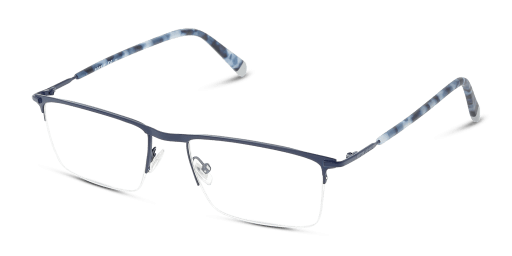 Fossil 7064 férfi téglalap alakú és kék színű szemüveg