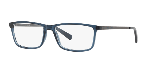 Armani Exchange 0AX3027 férfi téglalap alakú és fekete színű szemüveg
