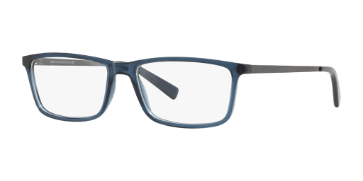 Armani Exchange AX3027 8238 férfi téglalap alakú és fekete színű szemüveg
