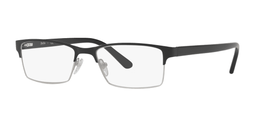 Sferoflex 0SF2289 férfi téglalap alakú és fekete színű szemüveg