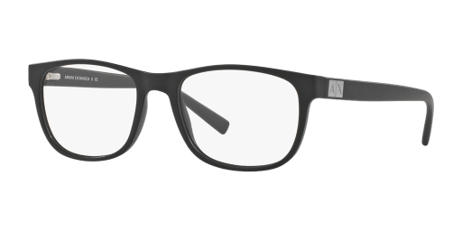 Armani Exchange 0AX3034 férfi téglalap alakú és fekete színű szemüveg