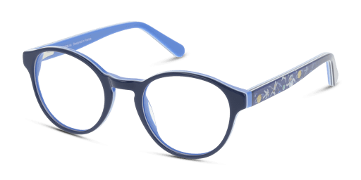 Unofficial UNOK5041 CC00 gyermek pantó alakú és kék színű szemüveg