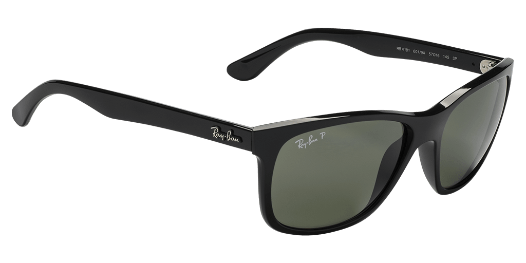 Ray-Ban RB4181 601/9A férfi négyzet alakú és fekete színű napszemüveg