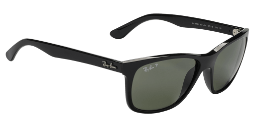 Ray-Ban RB4181 601/9A férfi négyzet alakú és fekete színű napszemüveg