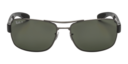 Ray-Ban RB3522 004/9A férfi téglalap alakú és szürke színű napszemüveg