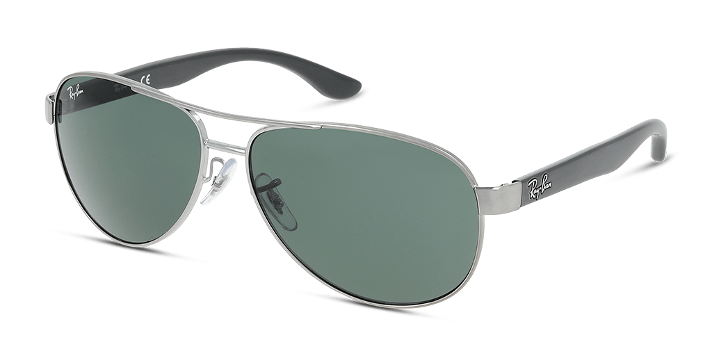 Ray-Ban 0RB3457 férfi pilóta alakú és ezüst színű napszemüveg