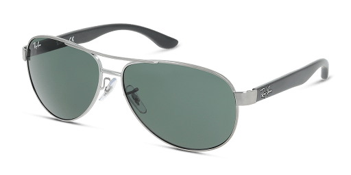 Ray-Ban 0RB3457 férfi pilóta alakú és ezüst színű napszemüveg