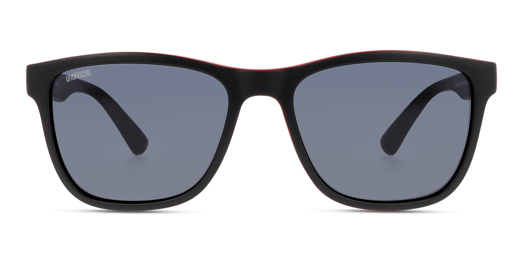 Unofficial UNSM0043 BBG0 férfi négyzet alakú és fekete színű napszemüveg