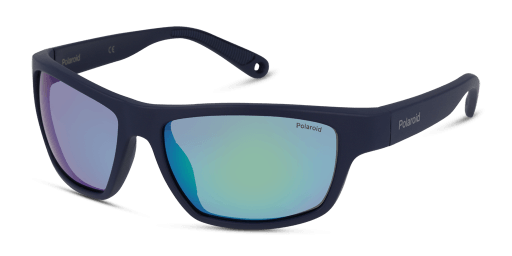 Polaroid PLD 7037/S PJP férfi téglalap alakú és kék színű napszemüveg
