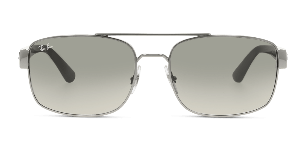 Ray-Ban RB3687 004/71 férfi négyzet alakú és szürke színű napszemüveg