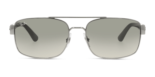 Ray-Ban RB3687 004/71 férfi négyzet alakú és szürke színű napszemüveg