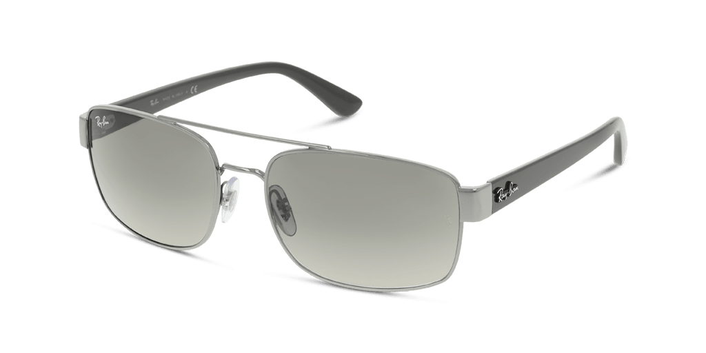 Ray-Ban RB3687 004/71 férfi négyzet alakú és szürke színű napszemüveg