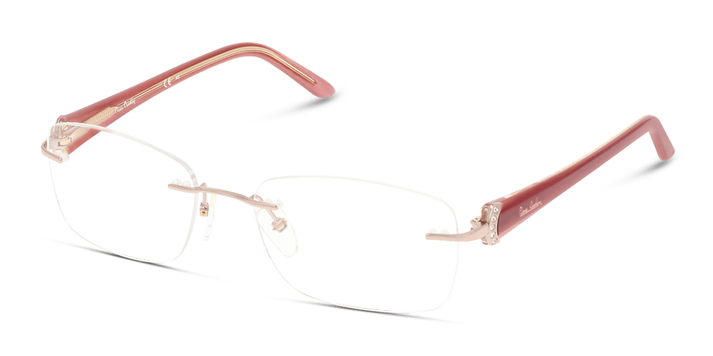 Pierre Cardin P.C.8778 női téglalap alakú és ezüst színű szemüveg