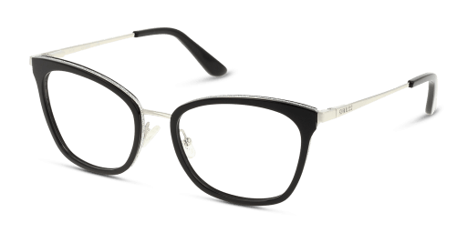 Guess GU2706 női téglalap alakú és fekete színű szemüveg