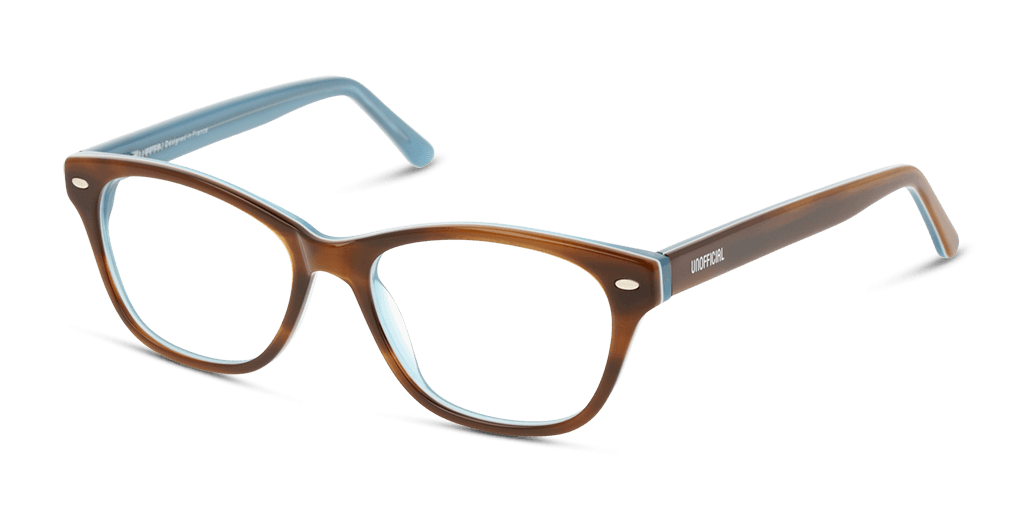 Unofficial UNOF0016 HL00 női macskaszem alakú és barna színű szemüveg