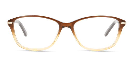 Unofficial UNOF0118 NN00 női macskaszem alakú és barna színű szemüveg