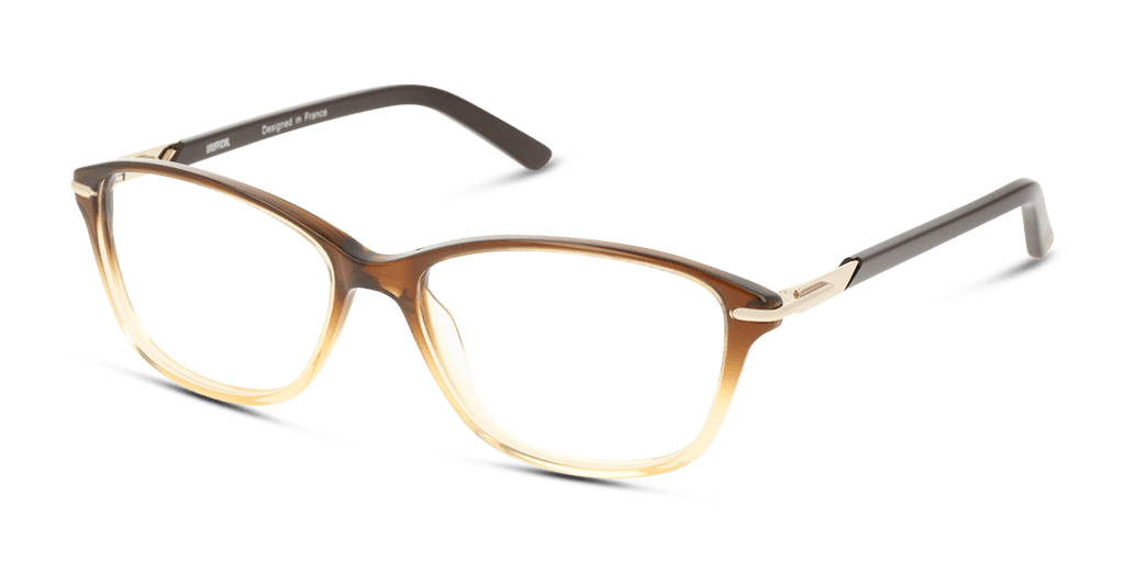 Unofficial UNOF0118 NN00 női macskaszem alakú és barna színű szemüveg