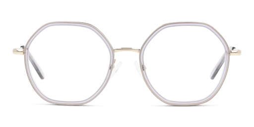 Unofficial UNOF0215 VD00 női hatszögletű alakú és szürke színű szemüveg