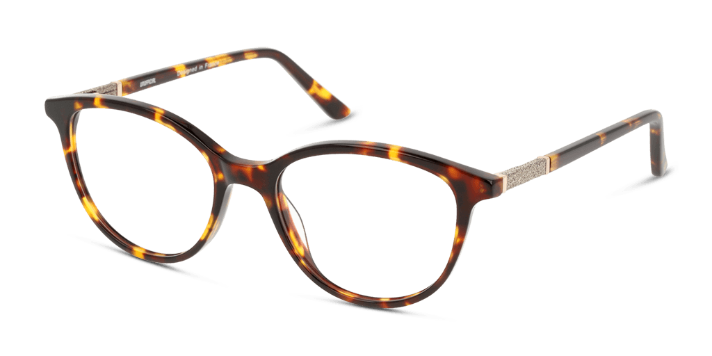 Unofficial UNOF0231 női macskaszem alakú és havana színű szemüveg