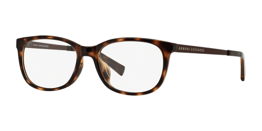 Armani Exchange AX3005 8037 női négyzet alakú és havana színű szemüveg