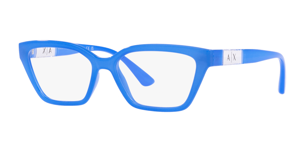 Armani Exchange AX3092 8210 női macskaszem alakú és kék színű szemüveg