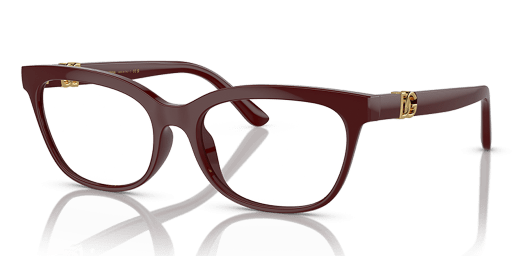 Dolce and Gabbana 0DG5106U női macskaszem alakú és piros színű szemüveg