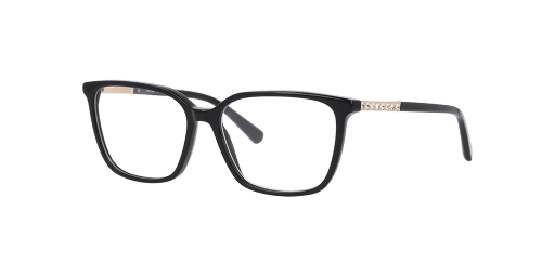 Unofficial 0UO2226B női téglalap alakú és fekete színű szemüveg