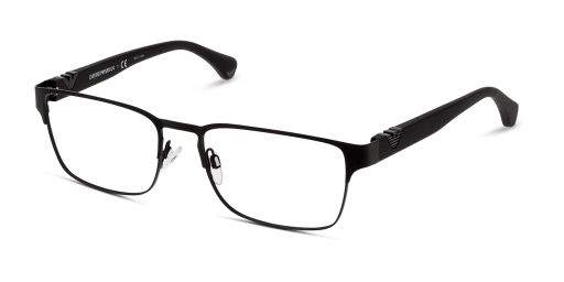 Emporio Armani 0EA1027 férfi téglalap alakú és fekete színű szemüveg