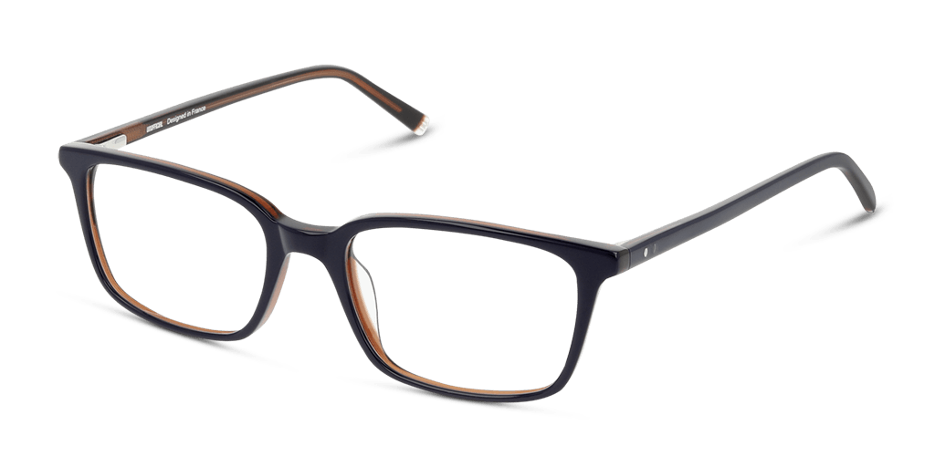 Unofficial UNOM0126 férfi téglalap alakú és kék színű szemüveg