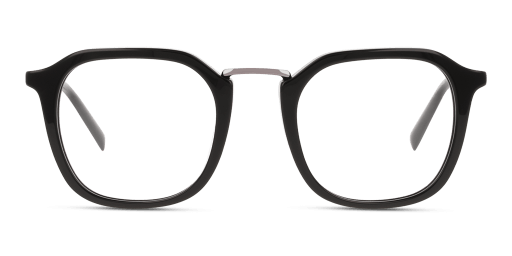 Unofficial UNOM0255 férfi négyzet alakú és fekete színű szemüveg