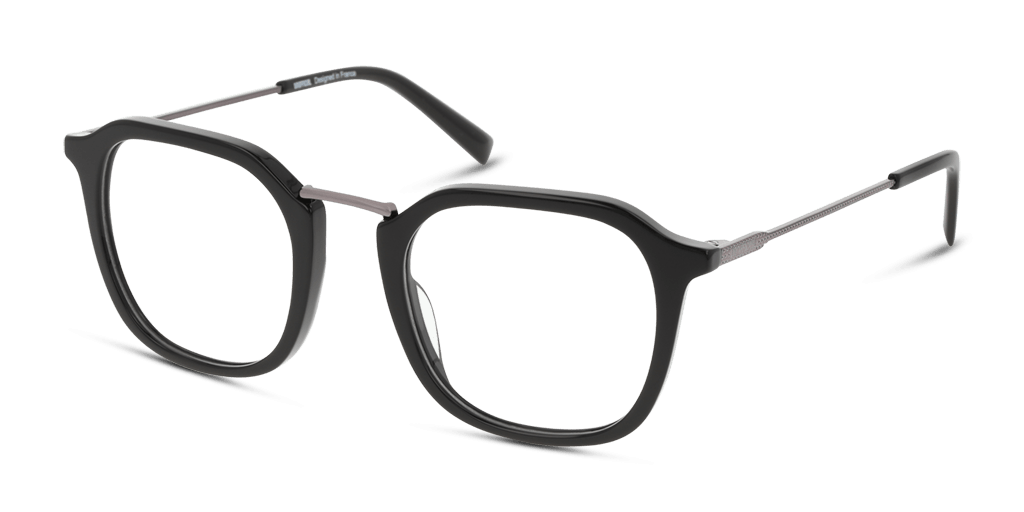 Unofficial UNOM0255 férfi négyzet alakú és fekete színű szemüveg