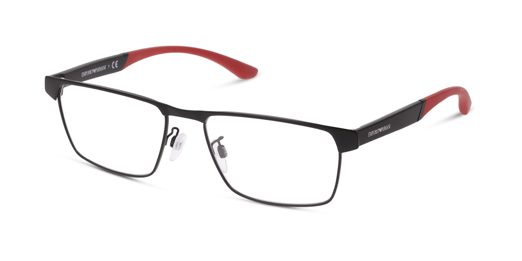 Emporio Armani EA1124 3001 férfi négyzet alakú és fekete színű szemüveg