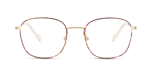 Unofficial UNOM0066 HD00 férfi négyzet alakú és havana színű szemüveg