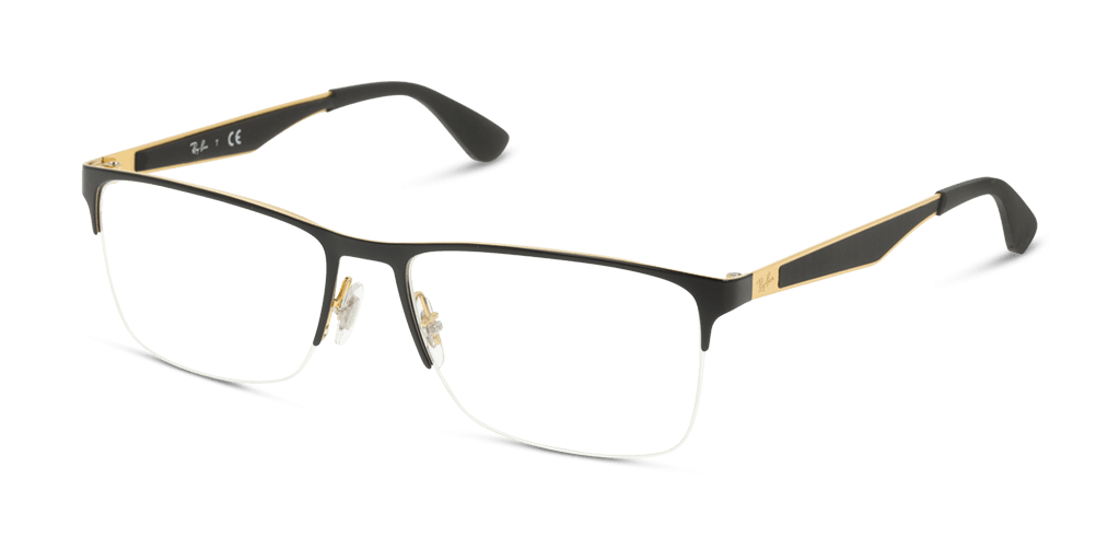 Ray-Ban 0RX6335 férfi különleges alakú és arany színű szemüveg
