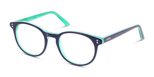 Unofficial UNOT0017 CC00 gyermek pantó alakú és kék színű szemüveg